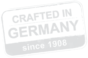 Crafted in Germany since 1908